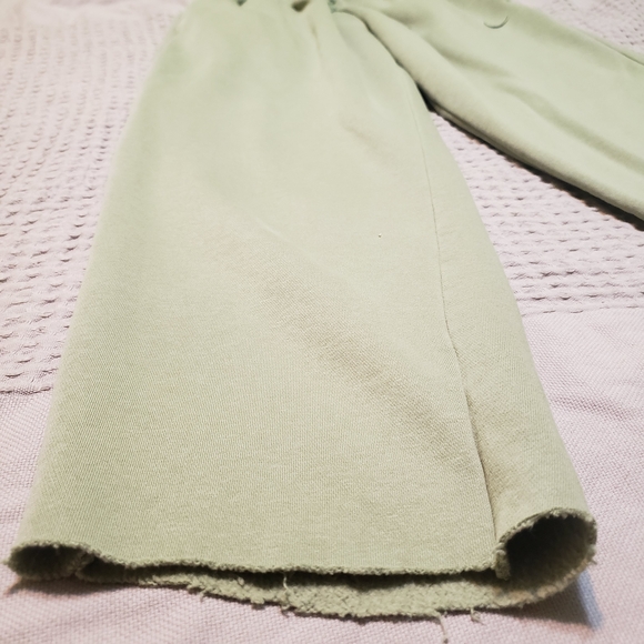 Nike Phoenix Fleece High-Rise Wide-Leg Sweatpants - Oil Green S - Picture 3 of 13